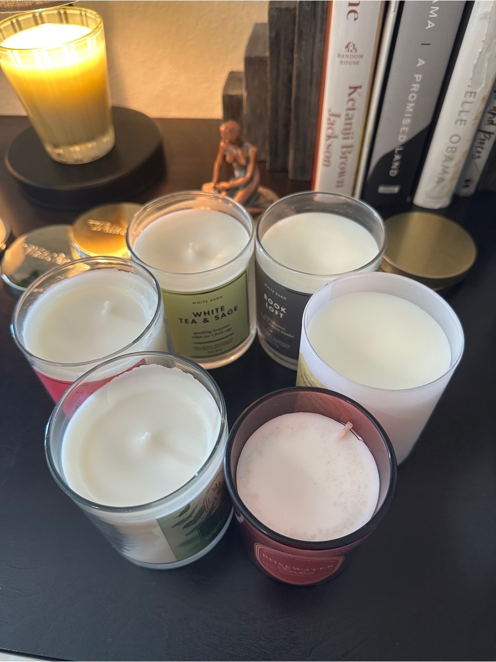 Bath & Body Works & White Barn Candle Bundle | 5 Candles | Never Lit